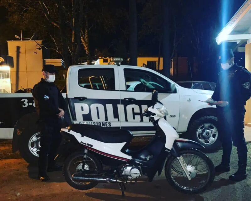 Dos Hermanas y Posadas: recuperaron una moto y otros elementos en distintos operativos