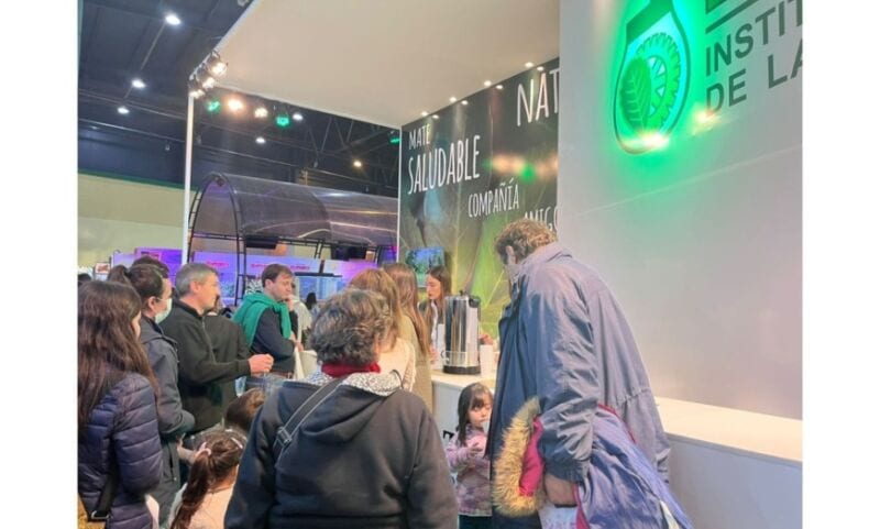 Promocionan la yerba mate en La Rural y en Tecnópolis, grandes vidrieras nacionales
