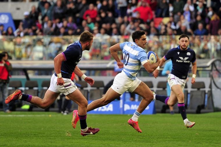 Rugby: Los Pumas le ganaron a Escocia en Santiago del Estero