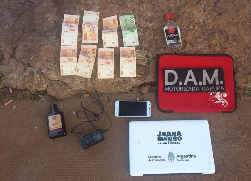 Garupá: detuvieron a un joven por el robo de una notebook