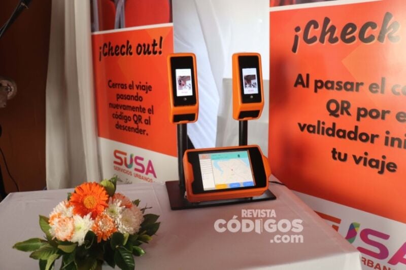 Billetera virtual para el pago del boleto urbano de transporte: 