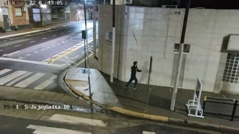 Terminó preso por un hecho de violencia de género: lo descubrieron gracias a las cámaras de vigilancia