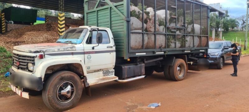 Frustraron el robo de más de 3 mil kilos de yerba mate en Villa Bonita