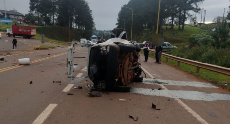 Accidente fatal en Dos de