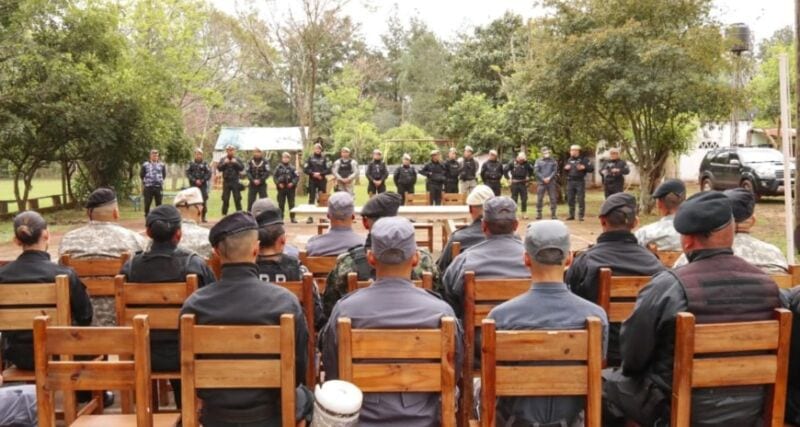 Capacitan a penitenciarios en intervenciones