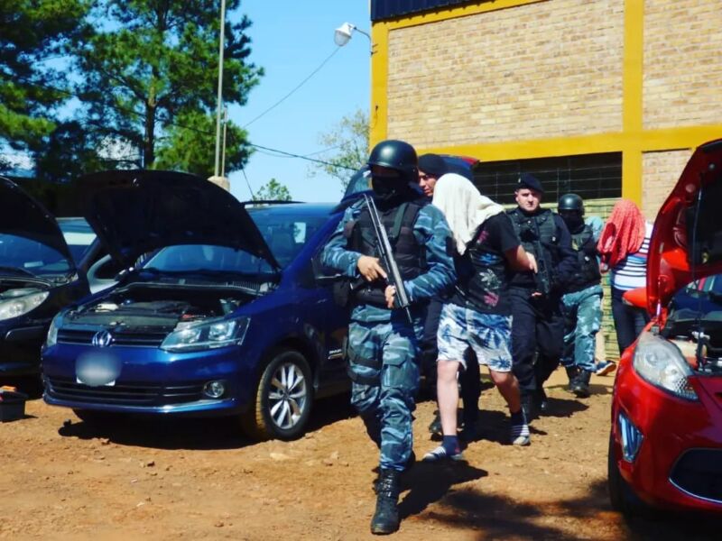 Desarticularon una organización criminal