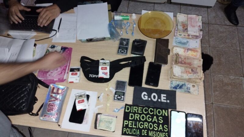 Desbarataron un narcokiosco