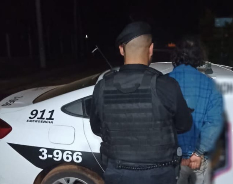 Detuvieron a un hombre en