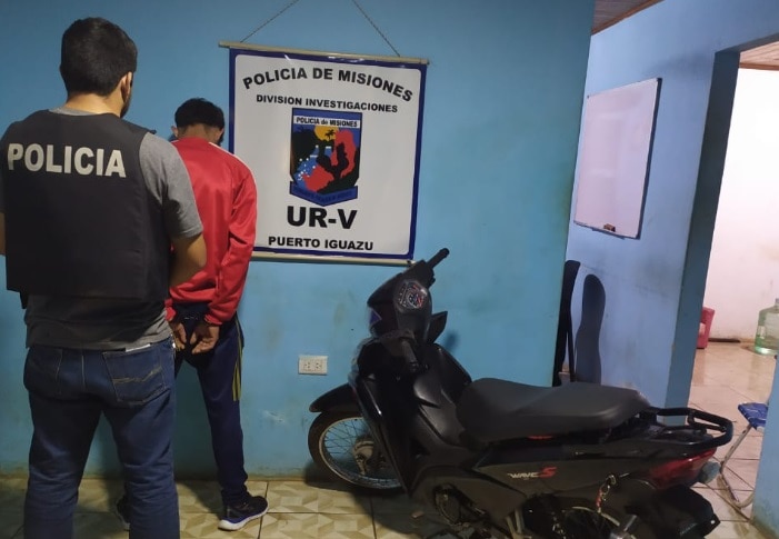 Detuvieron a un joven