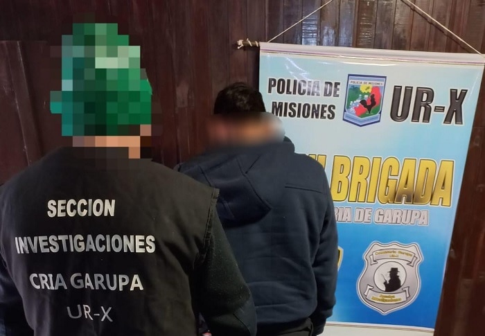 Detuvieron a un joven