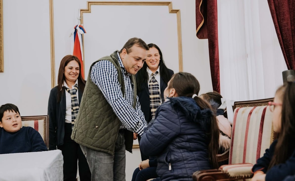 Estudiantes del Colegio Santa María