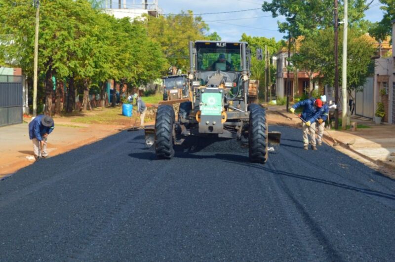 Finalizaron obras de mantenimiento en calles de la Chacra 6 de Posadas