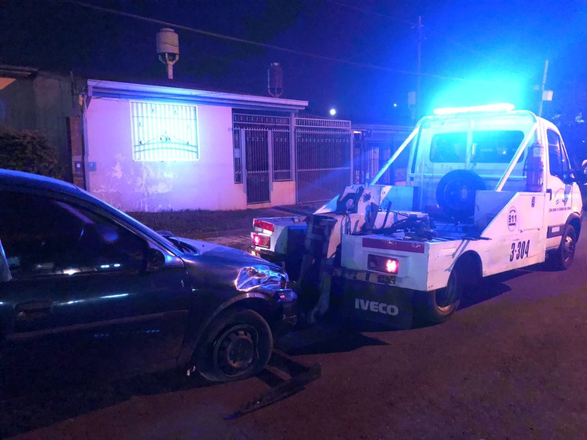 Hallaron un automóvil