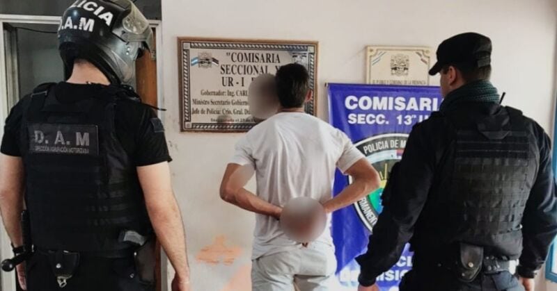 Incendió una combi en Posadas