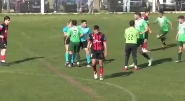 Jugador que agredió a una árbitra