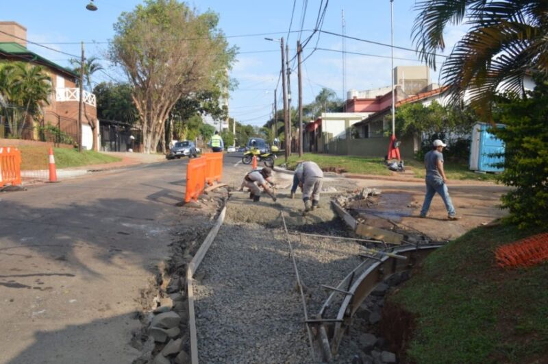 La Municipalidad repara badenes