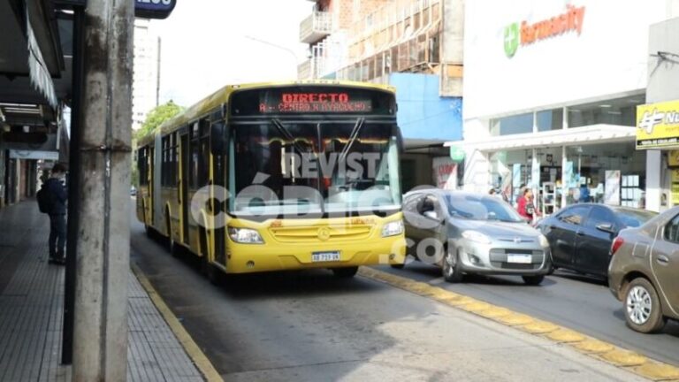 Rigen las nuevas tarifas de transporte público en Posadas, Garupá y Candelaria