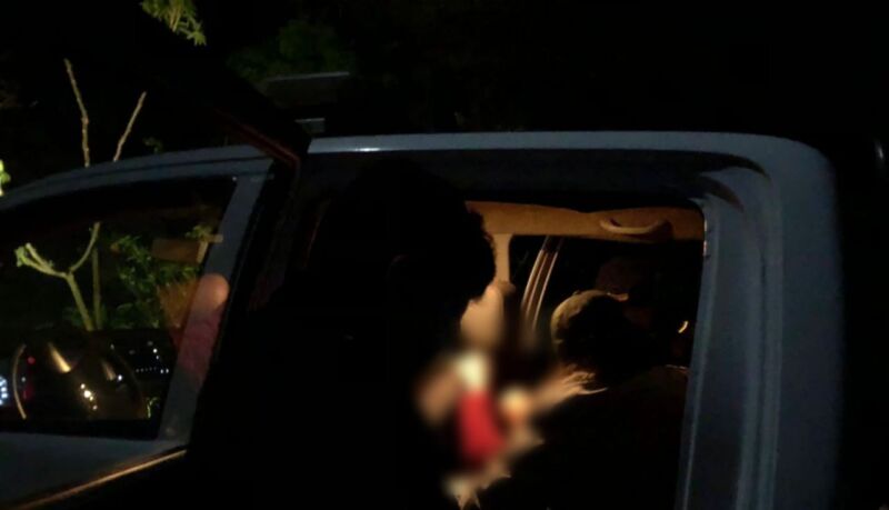 Policías “parteros” le dieron la bienvenida