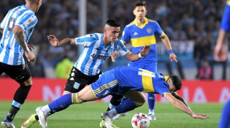 Con polémica del VAR, Racing y Boca empataron sin goles en Avellaneda