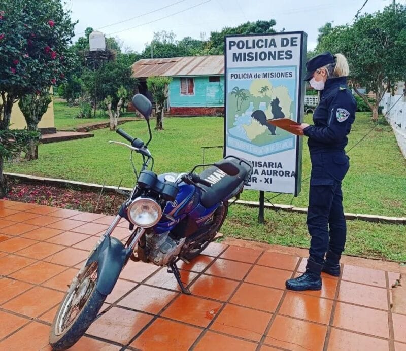 Recuperaron dos motos robadas en Misiones y un vehículo de Buenos Aires