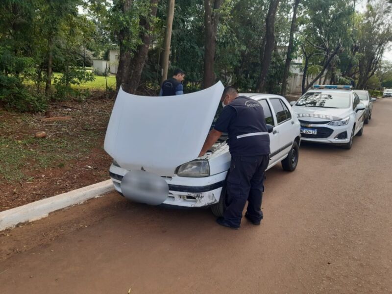 Secuestraron un vehículo robado