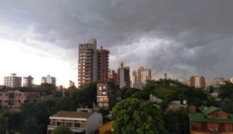 Tiempo: domingo con nubosidad variable y chaparrones en Misiones