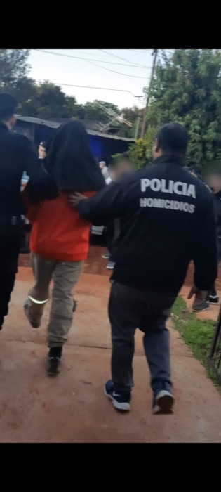 Tres detenidos por el asesinato de una mujer en el barrio Ripiera de Garupá 1 2 - Tres detenidos implicados1 1 - 1