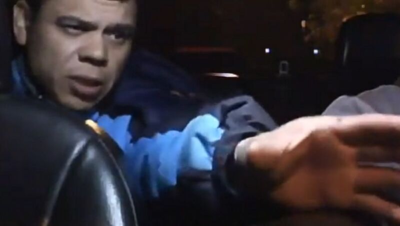 Un taxista grabó