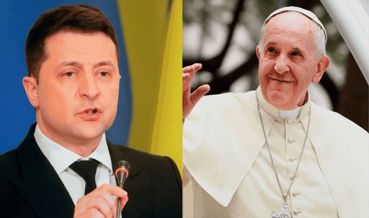 Zelenski habló con Francisco