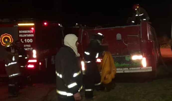 atacaron a Bomberos Voluntarios en Corrientes