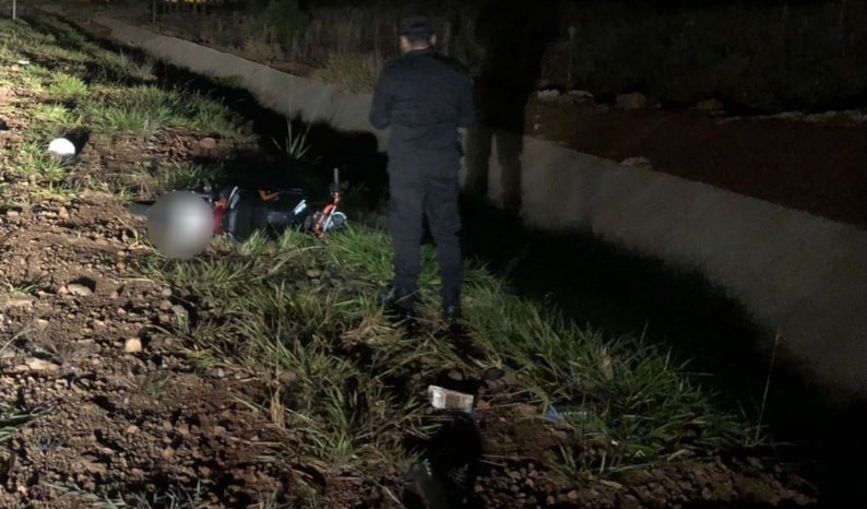 motociclista perdió la vida