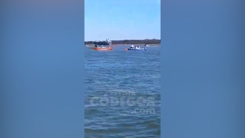 pescador está desaparecido tras choque