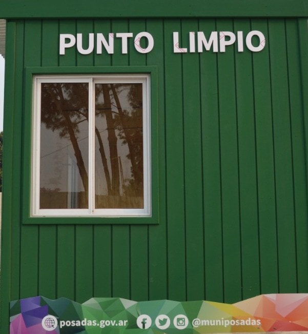 Posadas Sustentable: pusieron en funcionamiento un Punto Limpio en Cocomarola Este