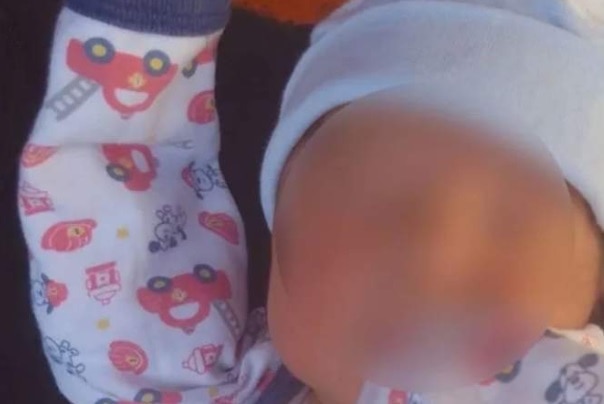 Abandonaron a un bebé