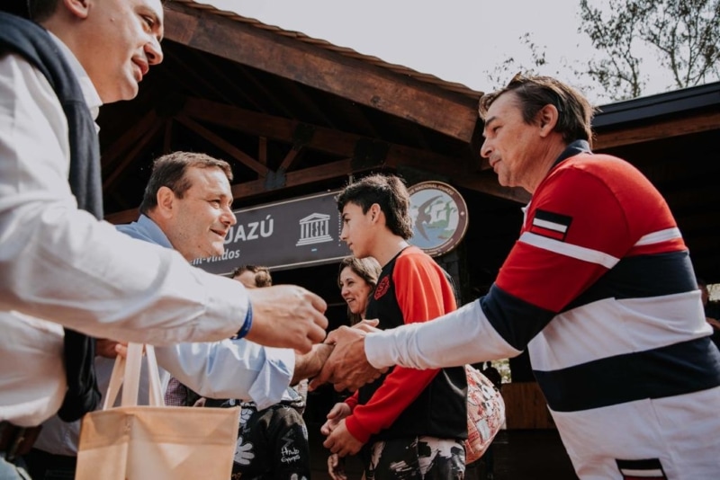 Cataratas recibió al turista un