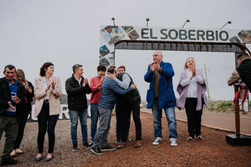 El Gobernador inauguró obras turísticas