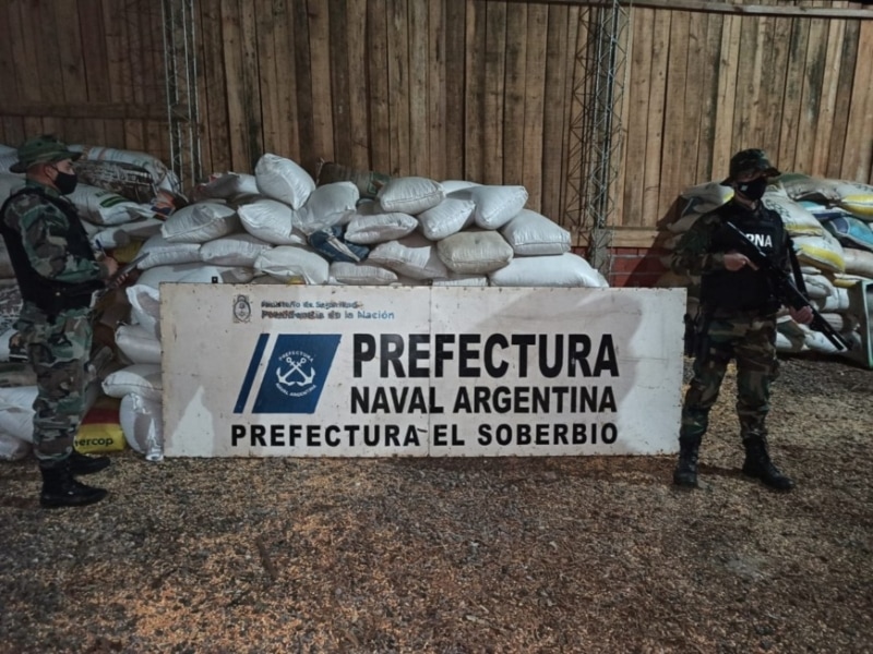 El Soberbio desarticularon dos