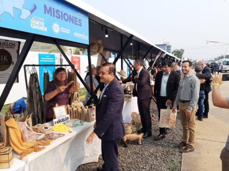 Emprendedores de Hecho en Misiones dijeron presente en la Expo Norte Grande de Chaco