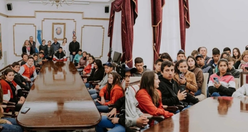 Estudiantes misioneros