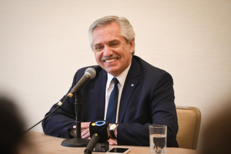 Fernández habló sobre la