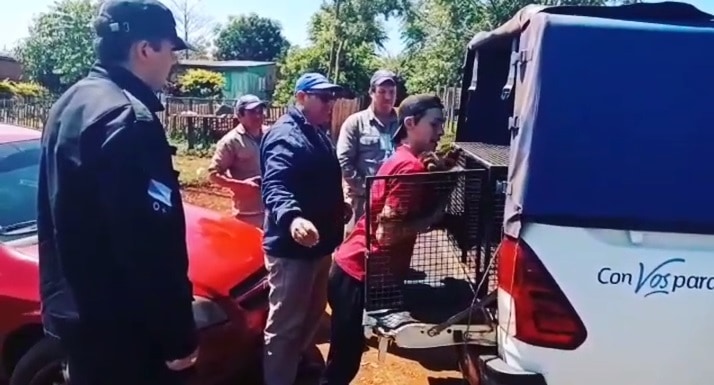 La Policía allanó una vivienda