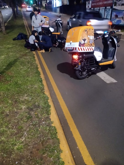 Las motoambulancias de Salud Pública debutaron en un siniestro vial 1 2 - Las motoambulancias de Salud Publica 3 - 1