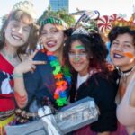 Masiva participación de jóvenes en los festejos por el día de los estudiantes en Posadas