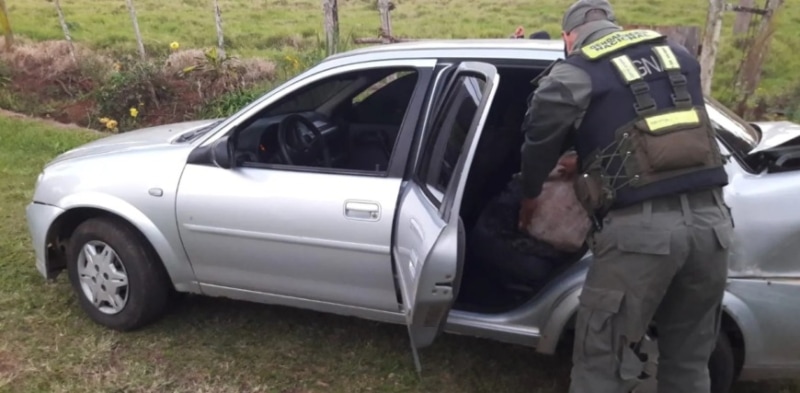 Misiones gendarmes interceptaron a un