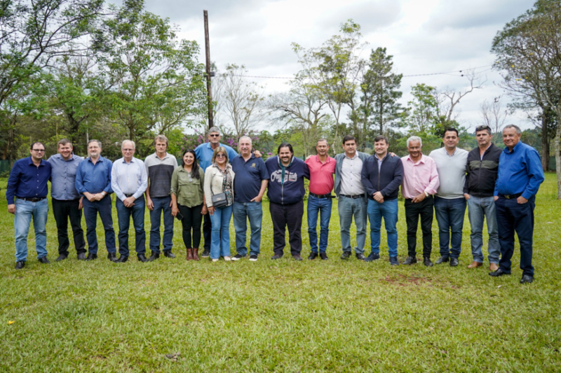 Passalacqua se reunió con intendentes del norte misionero con la mirada puesta en la obra pública