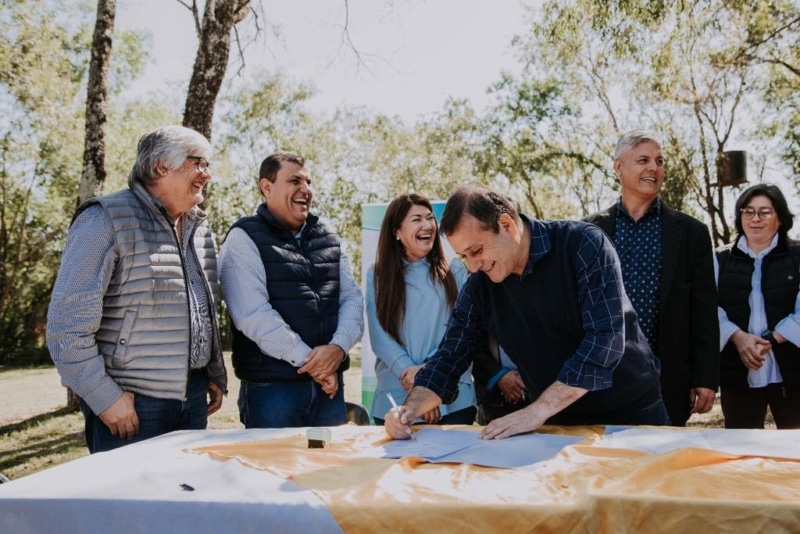 Santa Ana: oficializaron el traspaso