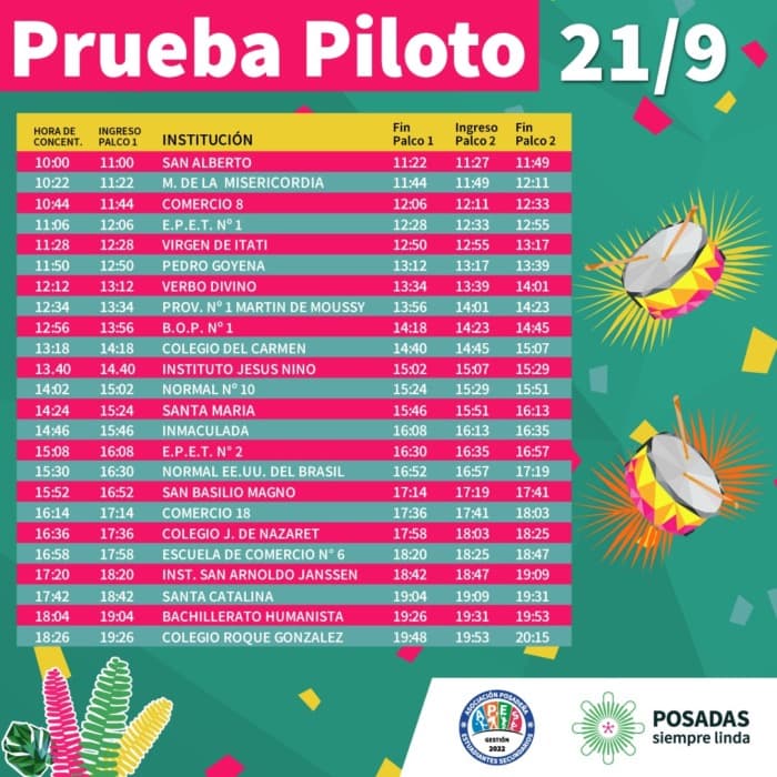 Todo listo para la primera prueba piloto de la Estudiantina 1 2 - Todo listo para la primera 1 - 1