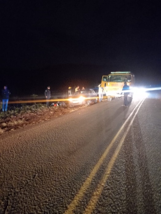 Triple choque en Gobernador Roca - 1