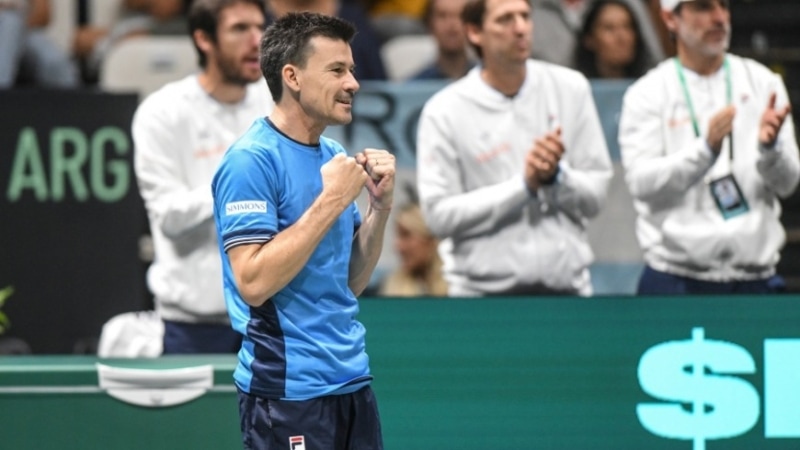 Coria, tras la eliminación en la Davis: “Me voy a bancar todas las críticas”