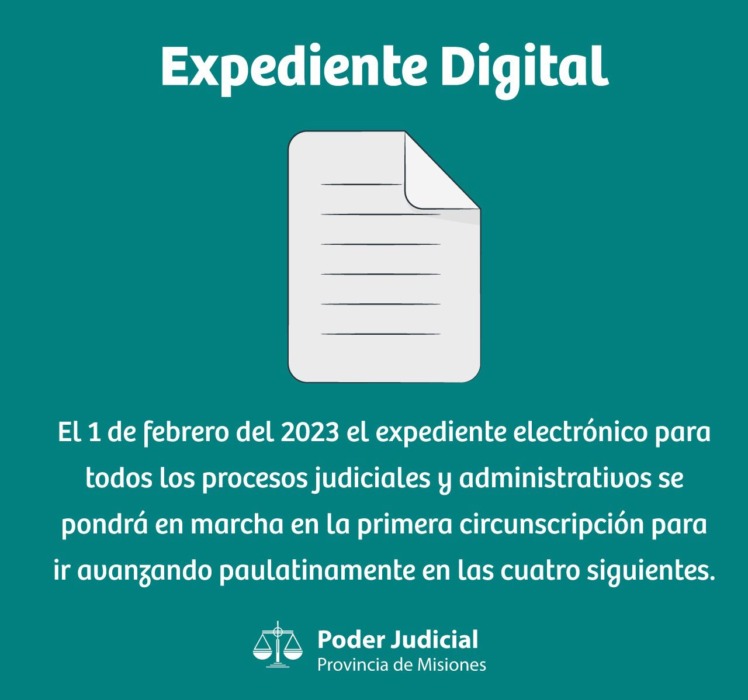 El Poder Judicial arrancará el 2023 con el expediente digital en marcha 1 2 - expediente digital 2 - 1